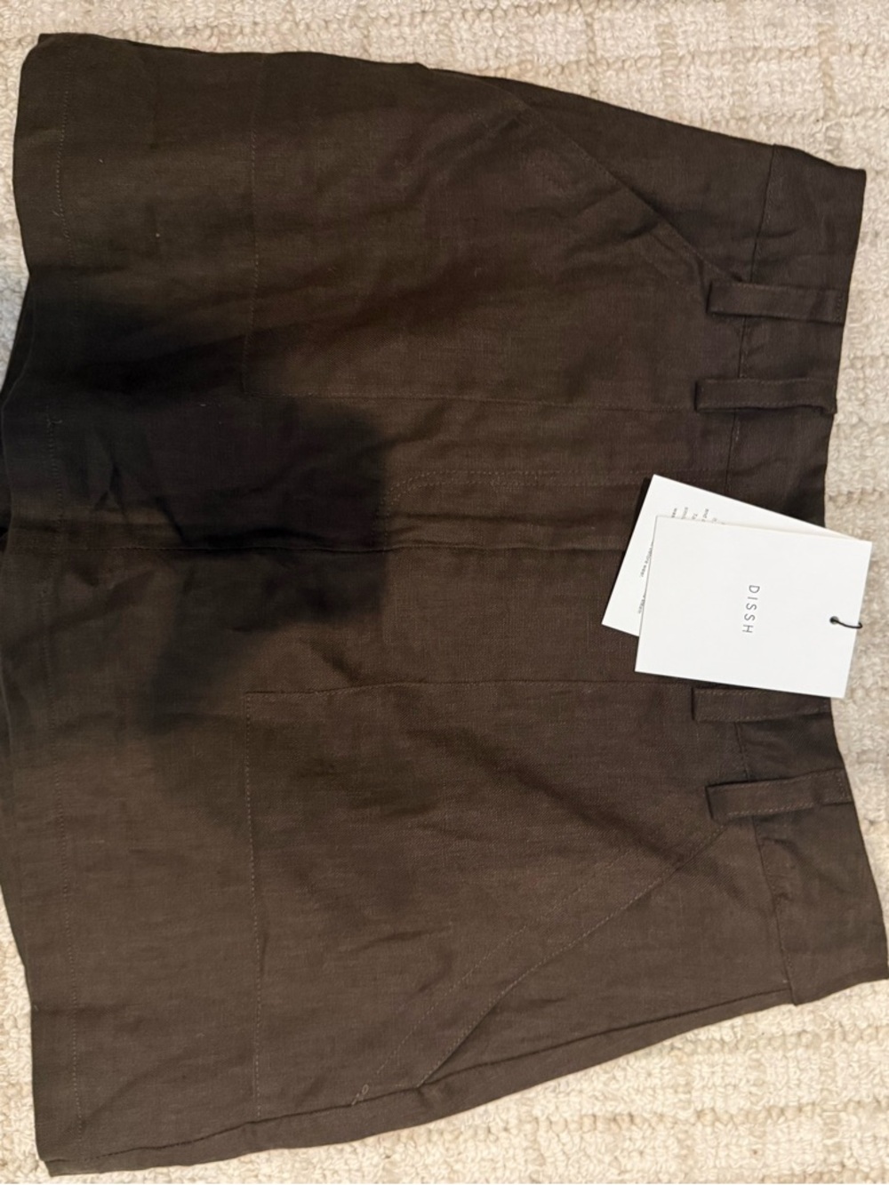 DISSH Brown Mini Skort